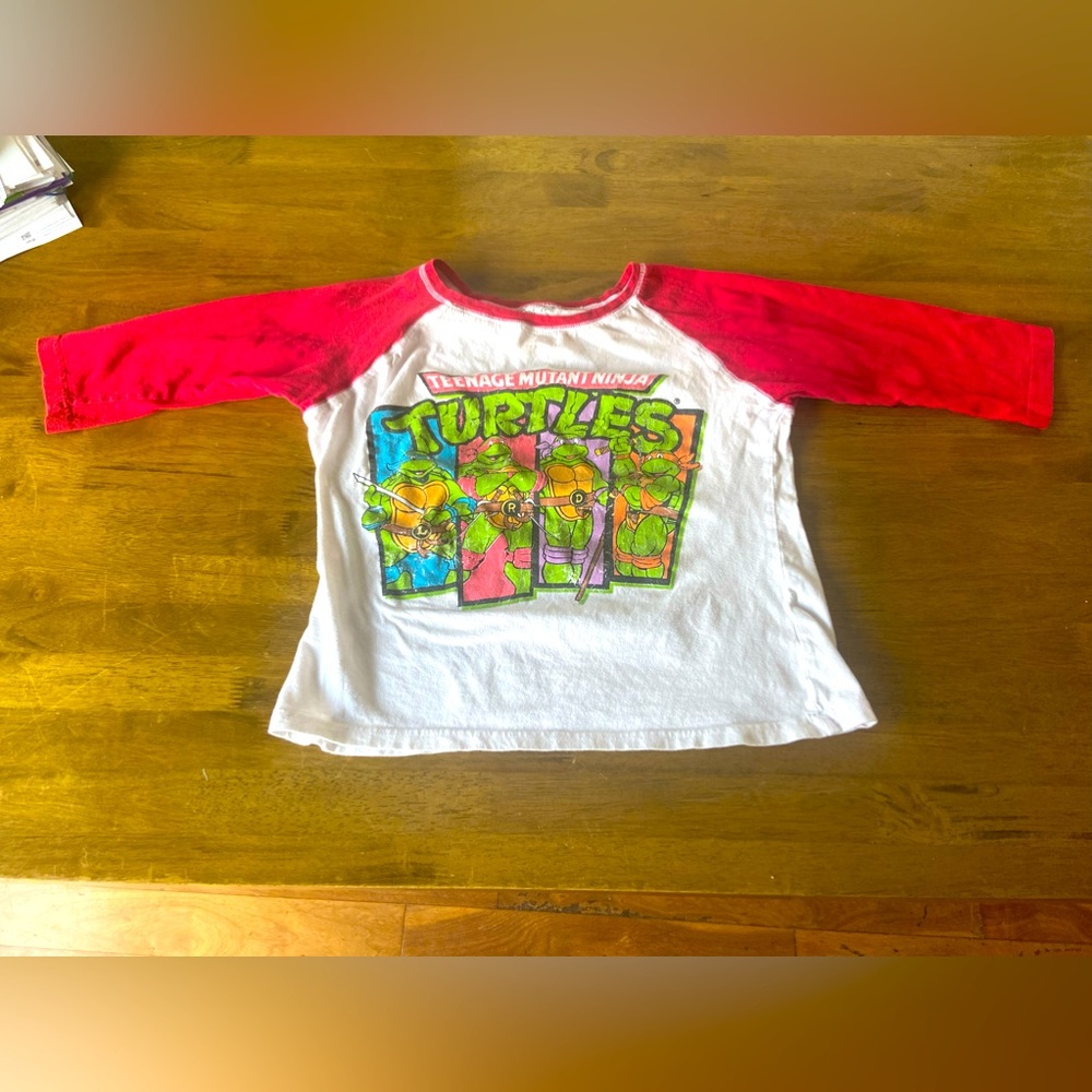 TMNT long sleeve shirt, Youth M